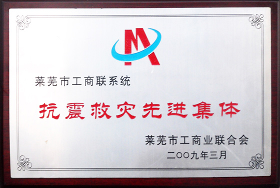 抗震救災(zāi)先進集體